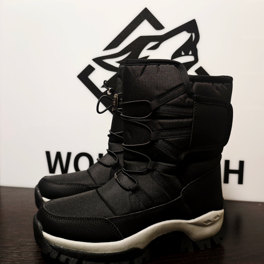 WolfMarsh Women's Winter Down Snow Boots Plush Lined and Extra Thick Waterproof Anti-Slip Outdoor