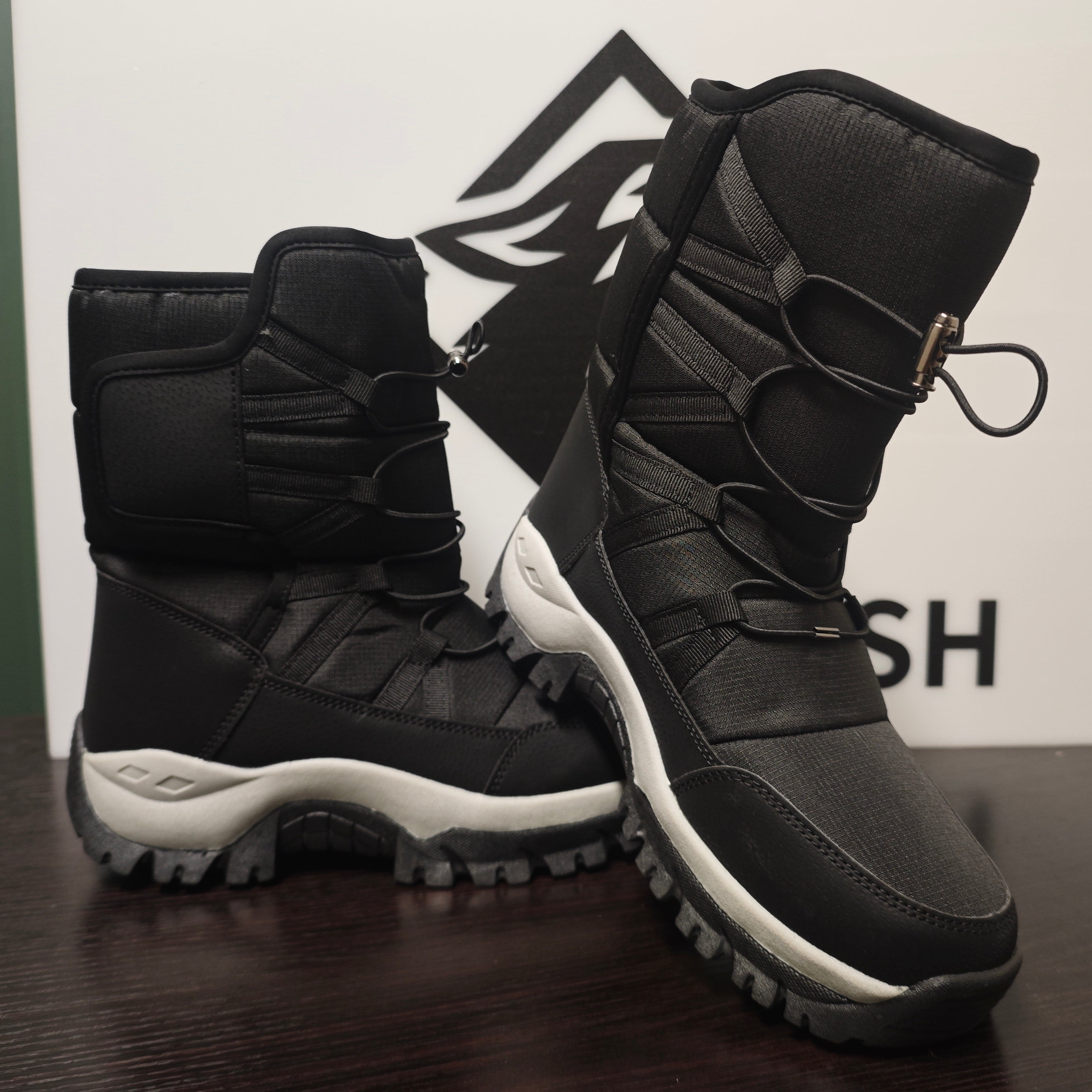 WolfMarsh Women's Winter Down Snow Boots Plush Lined and Extra Thick Waterproof Anti-Slip Outdoor