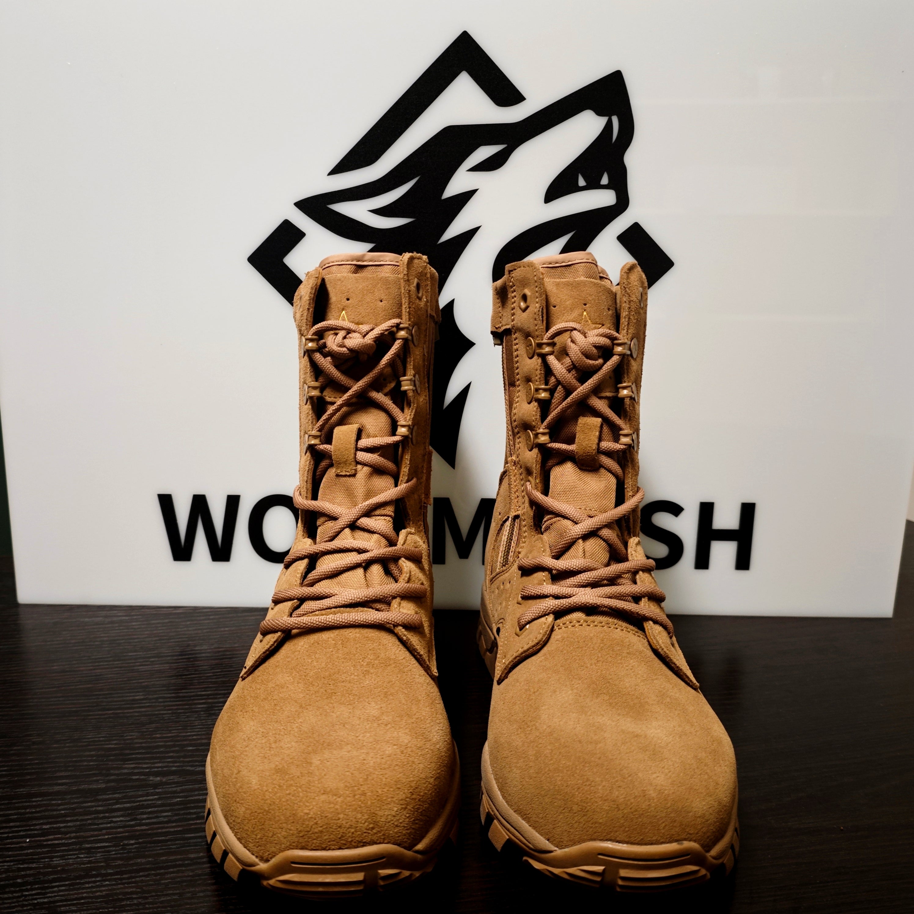 WM-MAVERICK 701 ST Men's Leather High-Cut Tactical Boots Sand Proof & Anti-Slip