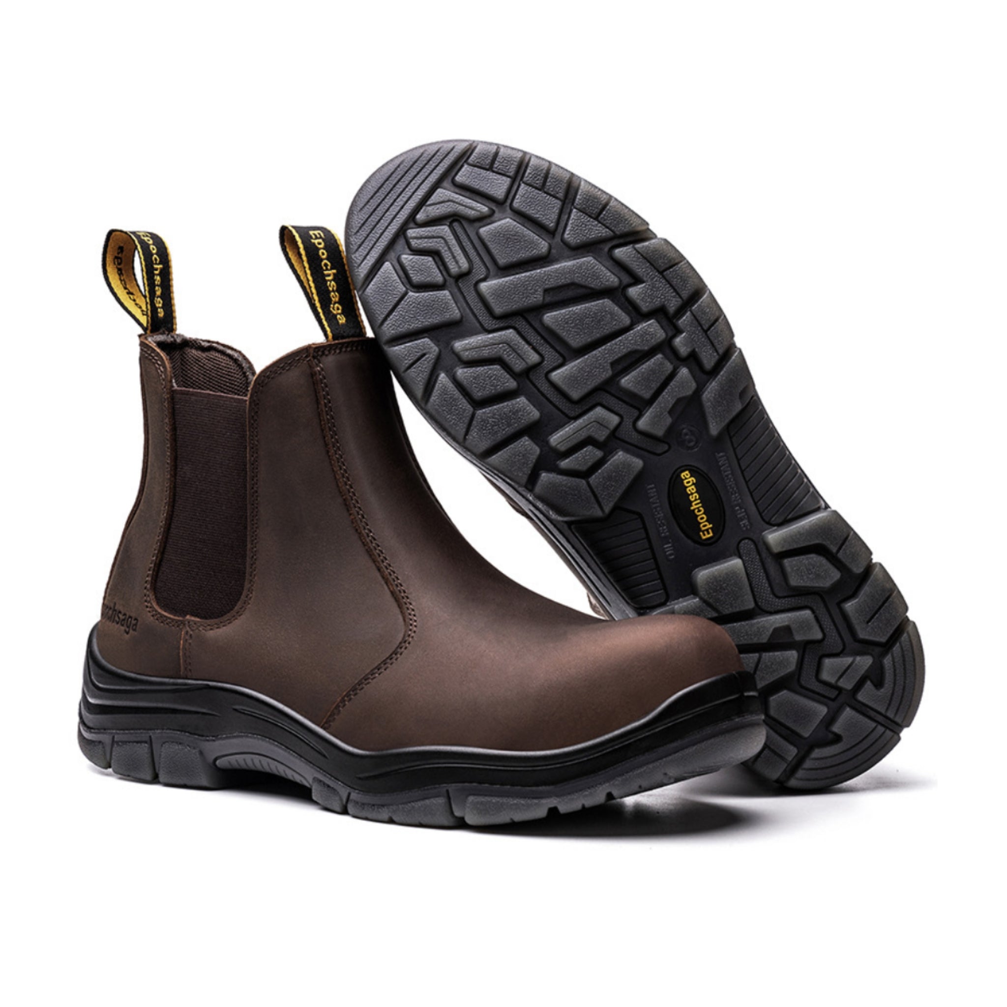 WM-VOLTERRA 830 ST Men's Chelsea Leather Steel Toe Boots 18kV Electrical Protection