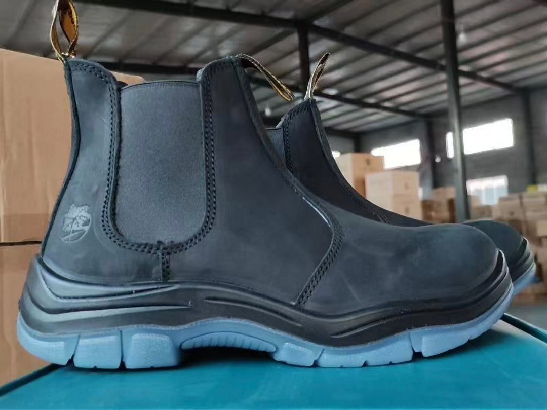 WM-VOLTERRA 830 ST Men's Chelsea Leather Steel Toe Boots 18kV Electrical Protection