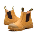 WM-AXEL 840 ST Yellow Chelsea Leather Steel Toe Safety Boots with Kevlar Midsole