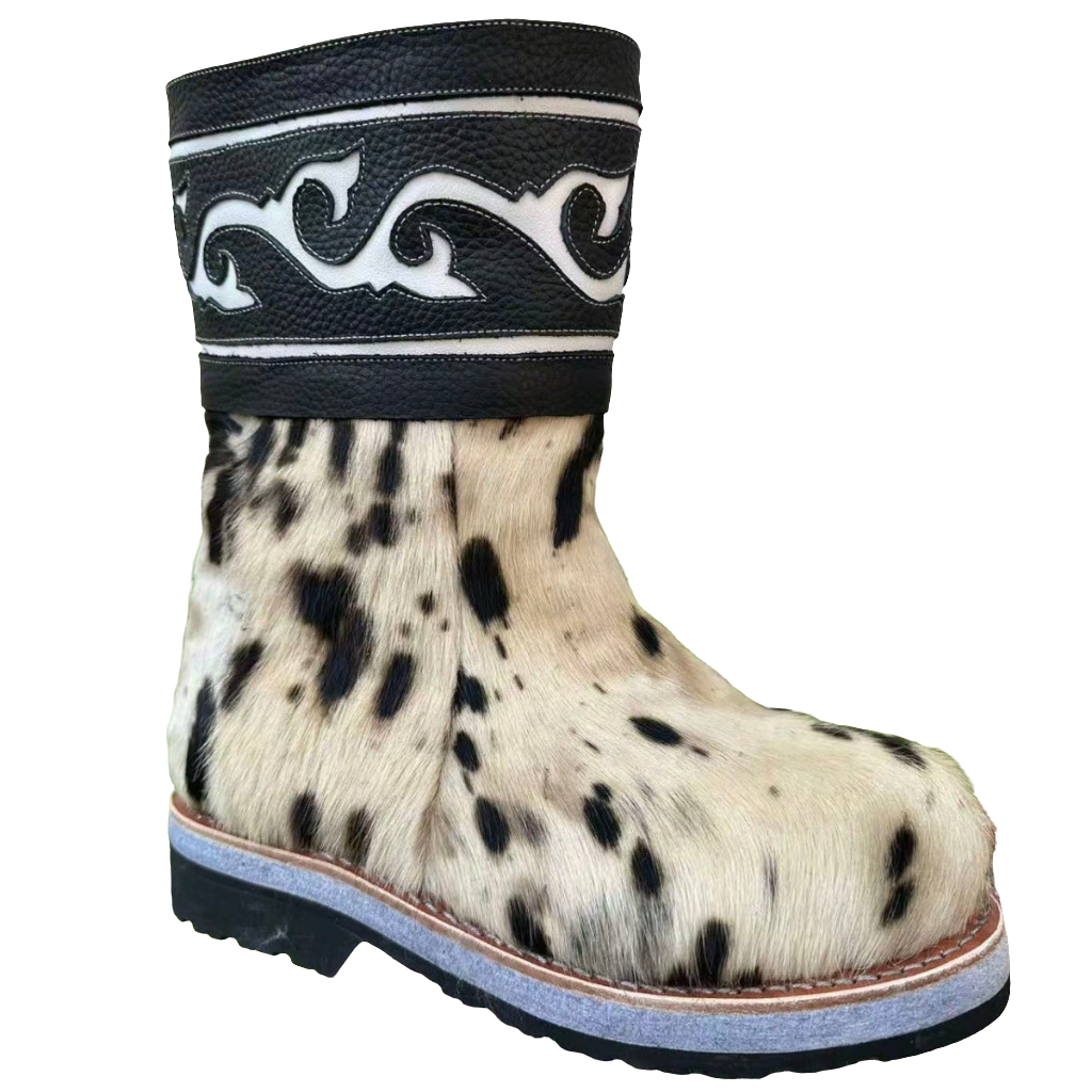 WM-NOMAD 750 Unisex HANDMADE Mongolian Horsehide Winter Boots – Extreme Cold Protection