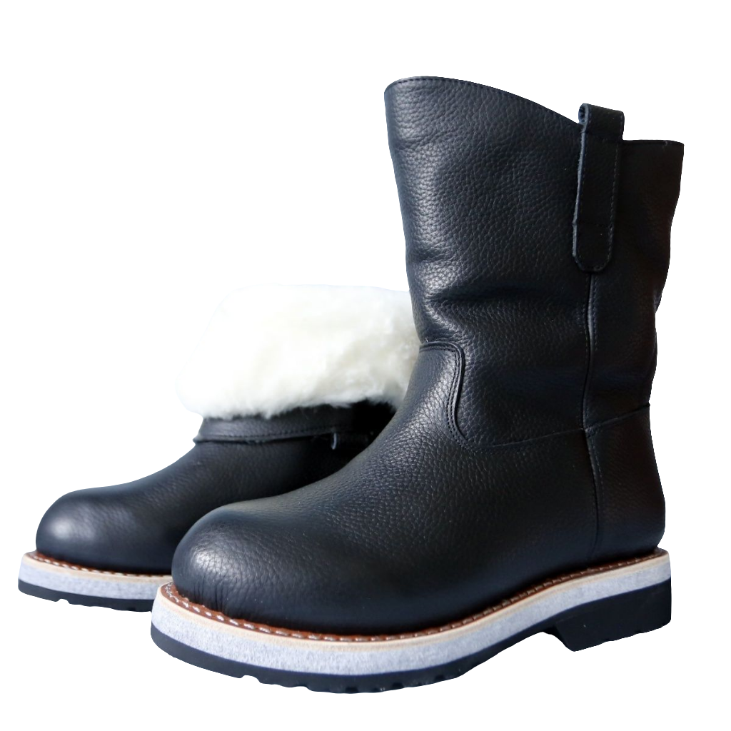 WM-NOMAD 780 Unisex Winter Boots High-cut Full-Grain leather with Sheepskin Lining -40℃