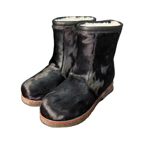 WM-NOMAD 730 Men's HANDMADE Mongolian Horsehide Winter Boots – Extreme Cold Protection