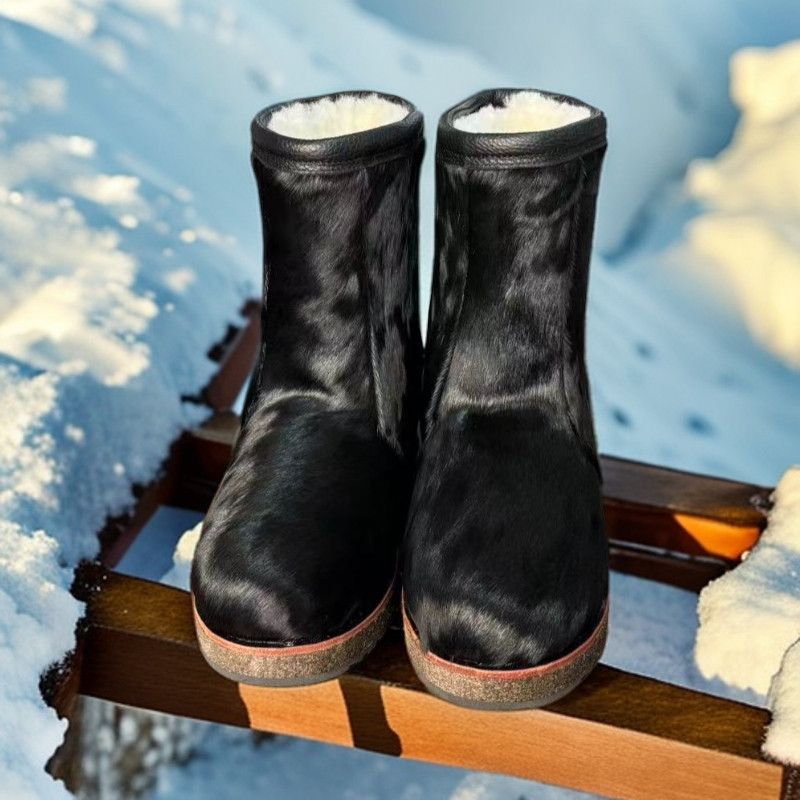 WM-NOMAD 730 Men's HANDMADE Mongolian Horsehide Winter Boots – Extreme Cold Protection