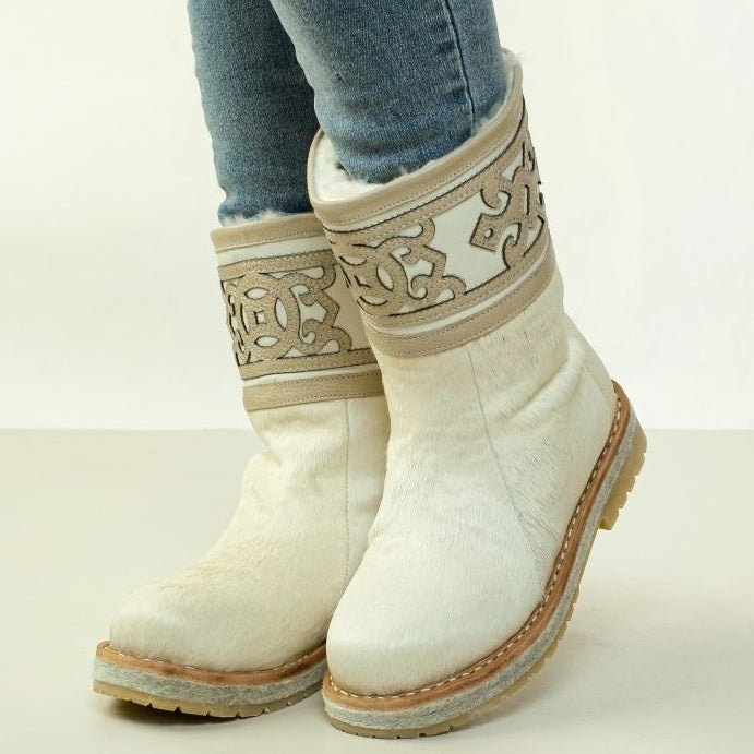 WM-NOMAD 740 Women's Mongolian Horsehide Winter Boots – Extreme Cold Protection