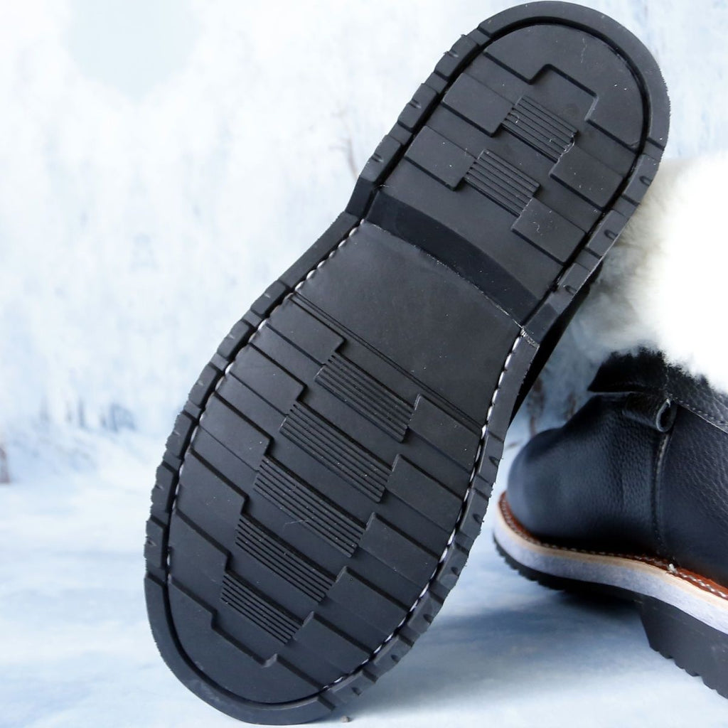 WM-NOMAD 780 Unisex Winter Boots High-cut Full-Grain leather with Sheepskin Lining -40℃