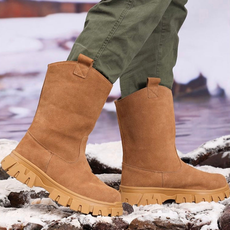 WM-XPLOR 660 Unisex Winter Boots High-cut Full-Grain leather with Sheepskin Lining -40℃