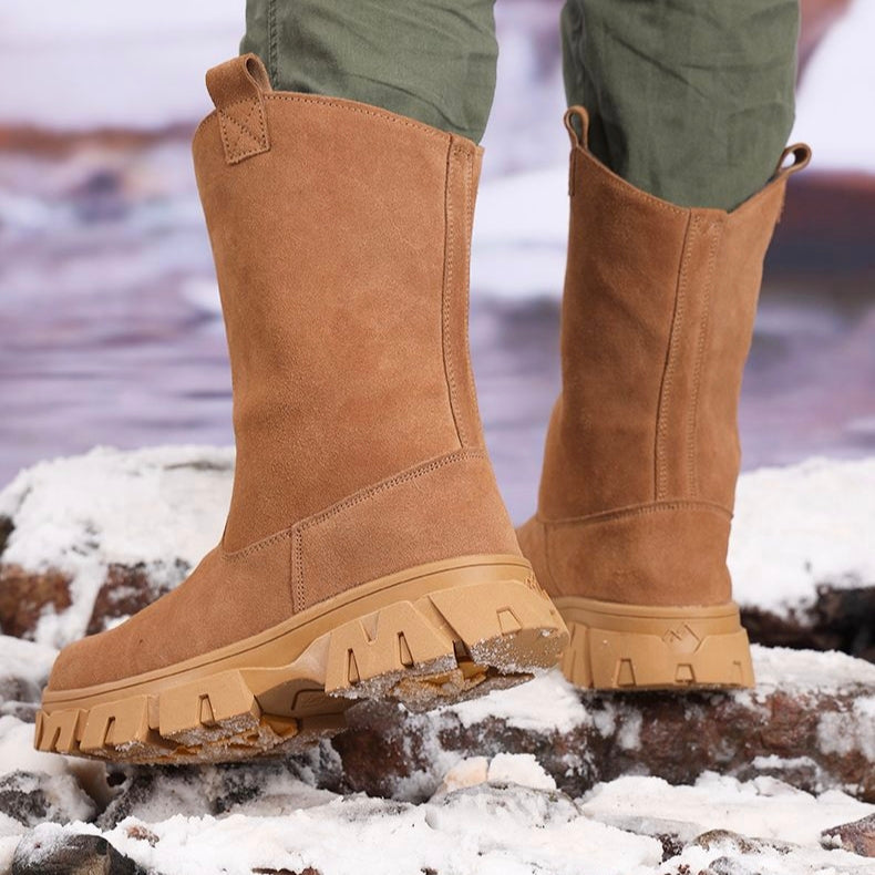 WM-XPLOR 660 Unisex Winter Boots High-cut Full-Grain leather with Sheepskin Lining -40℃