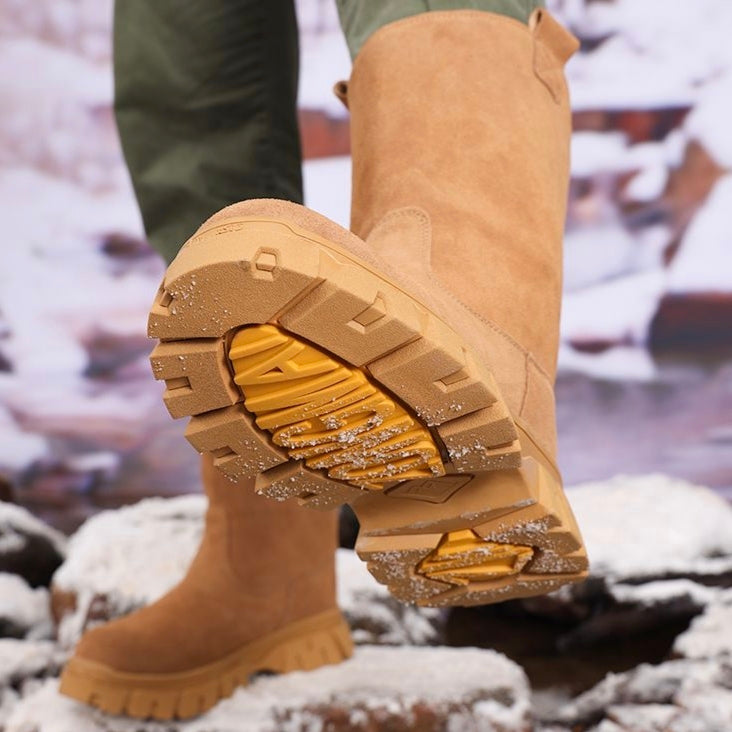 WM-XPLOR 660 Unisex Winter Boots High-cut Full-Grain leather with Sheepskin Lining -40℃