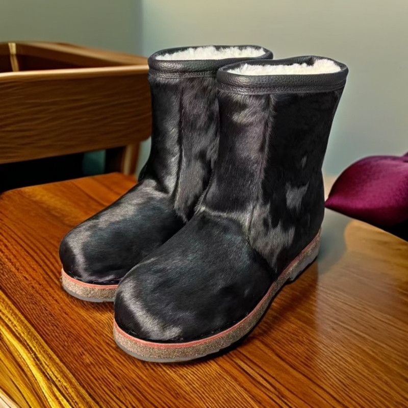 WM-NOMAD 730 Men's HANDMADE Mongolian Horsehide Winter Boots – Extreme Cold Protection