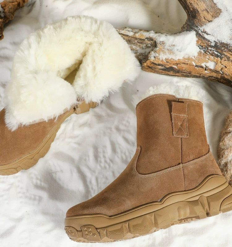 WM-XPLOR 650 Unisex Winter Boots Full-Grain leather with Sheepskin Lining -40℃