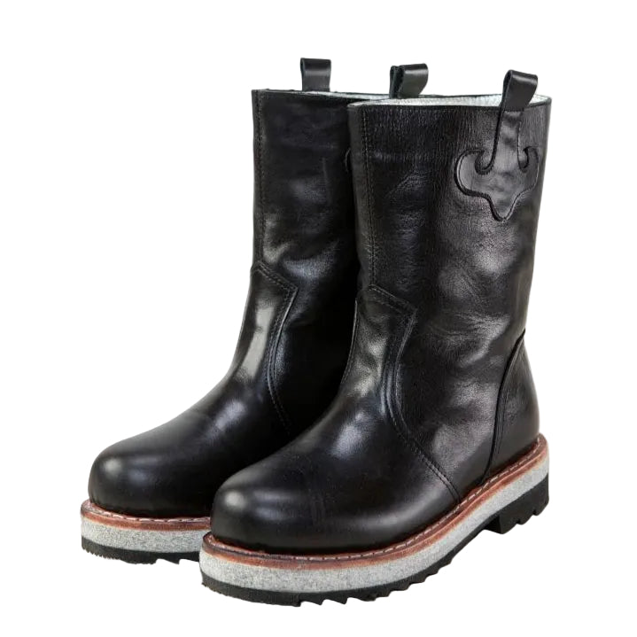 WM-NOMAD 720 Women's HANDMADE Mongolian Full Grain Leather Winter Boots - Extreme Cold Protection