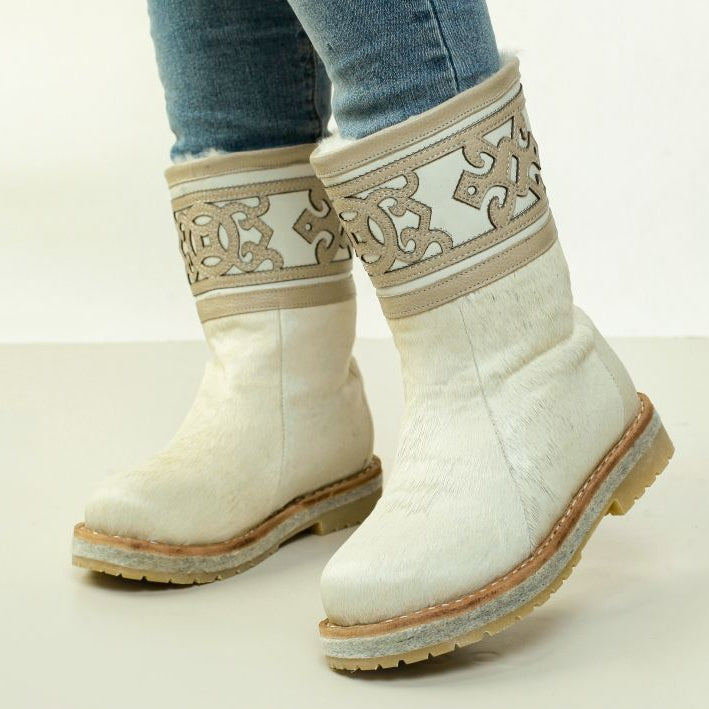 WM-NOMAD 740 Women's Mongolian Horsehide Winter Boots – Extreme Cold Protection
